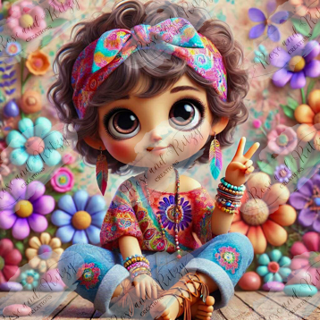 A Hippie's Harmony by E. Lennie