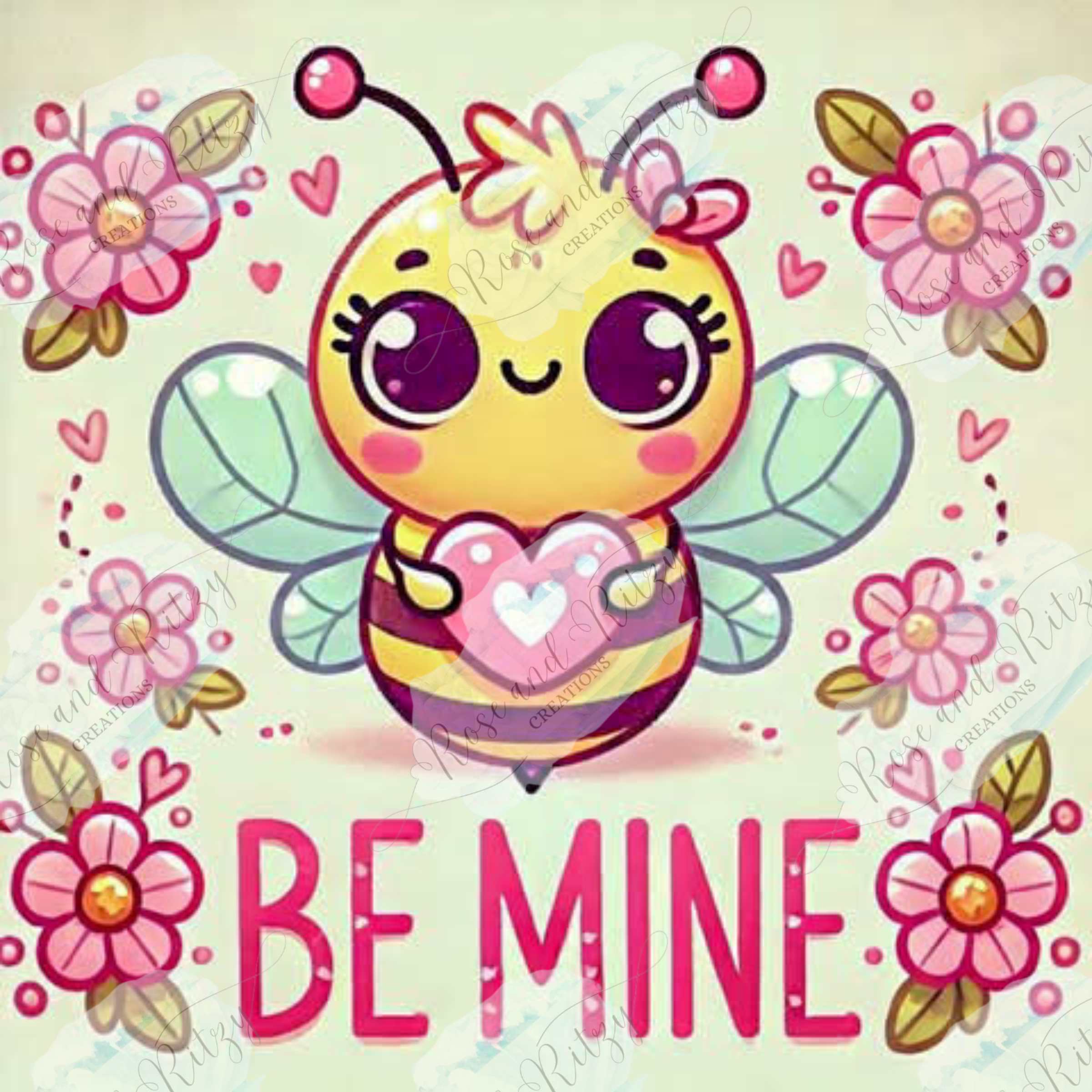 Bee My Valentine by E. Lennie