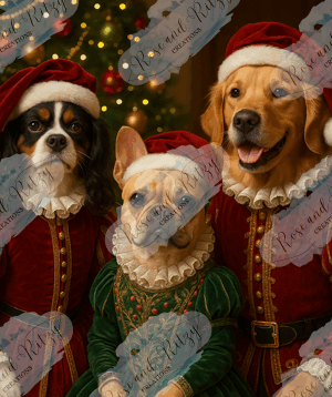 Christmas Dogs by Anna Jensen