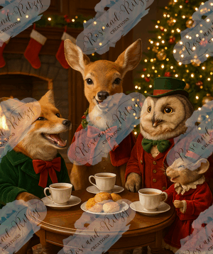 Christmas Tea Party by Anna Jensen