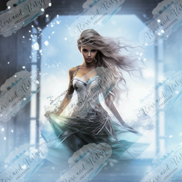 Elsa Queen of Ice and Snow by Sarah Brice