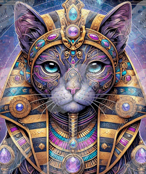 Feline Pharaoh by E. Lennie