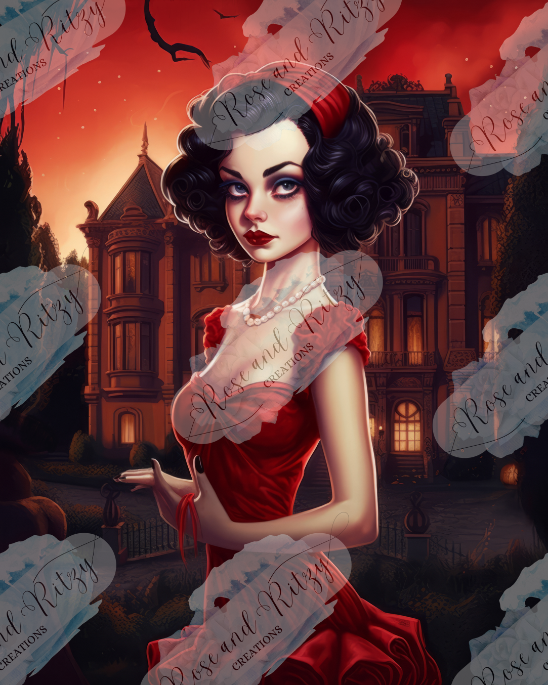 Miss Scarlet by Hannah Lipskey