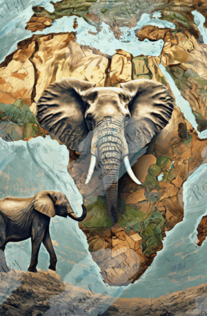 Heart of Africa: The Elephants Legacy by E. Lennie