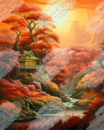Hilltop Cottage by Sarah Brice