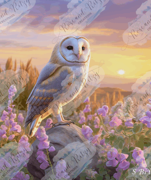 Honey the Barn owl by Sarah Brice