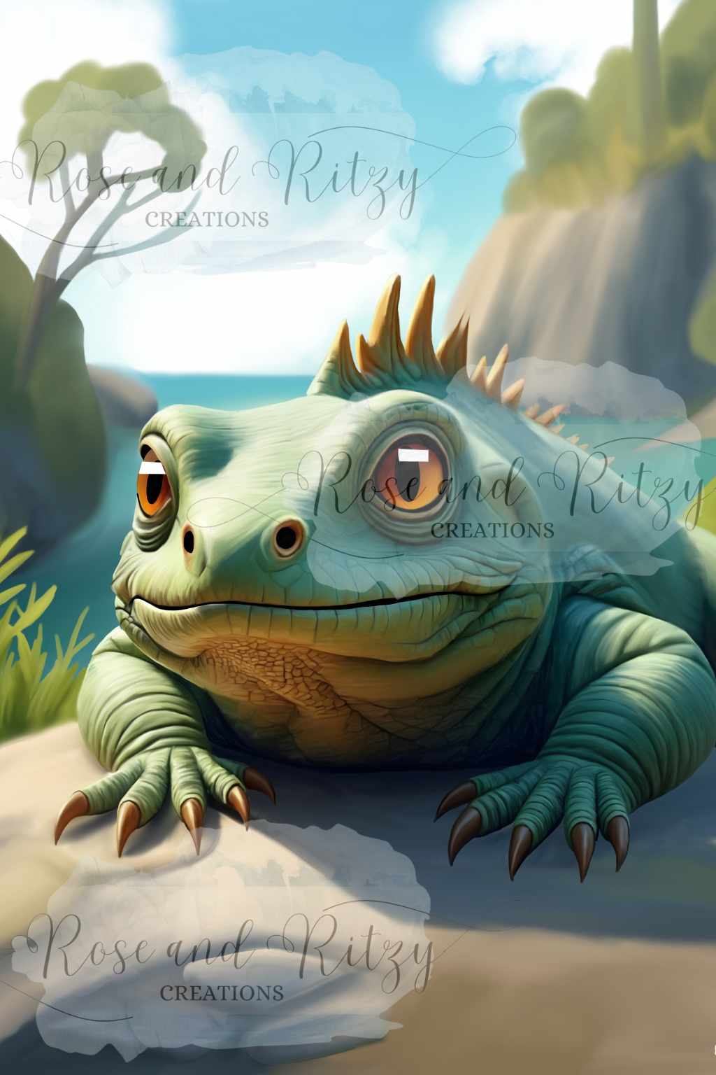 Kaitiaki o ngā Tau Onamata - Keeper of Ancient Scales by Rose Proffitt