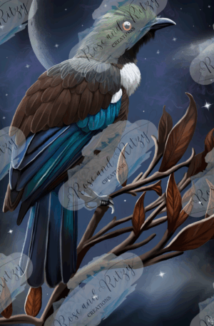 NZ Tui by Rose Proffitt