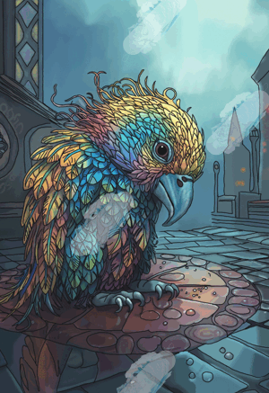 Rainbow Kea by Rose Proffitt