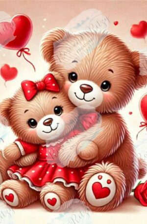 Teddy’s Tender Embrace by E.Lennie