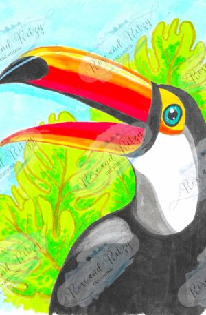 Toucan by Louise Crozier