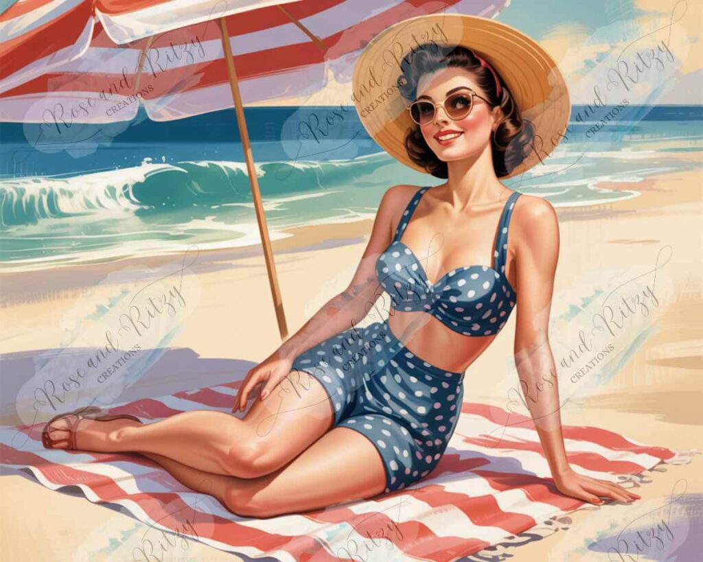 Beach Day by Anna Jensen