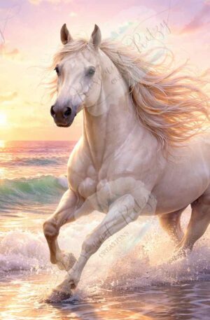 Sunset Stallion by Anna Jensen