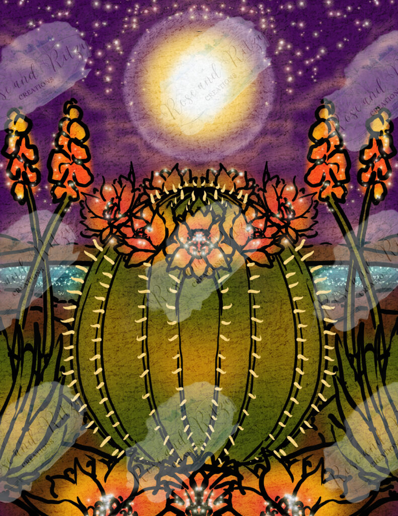 Barrel Cactus by Jose Jorge Arguelles