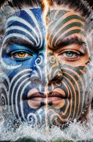 Where the Land Meets the Sea by Callum