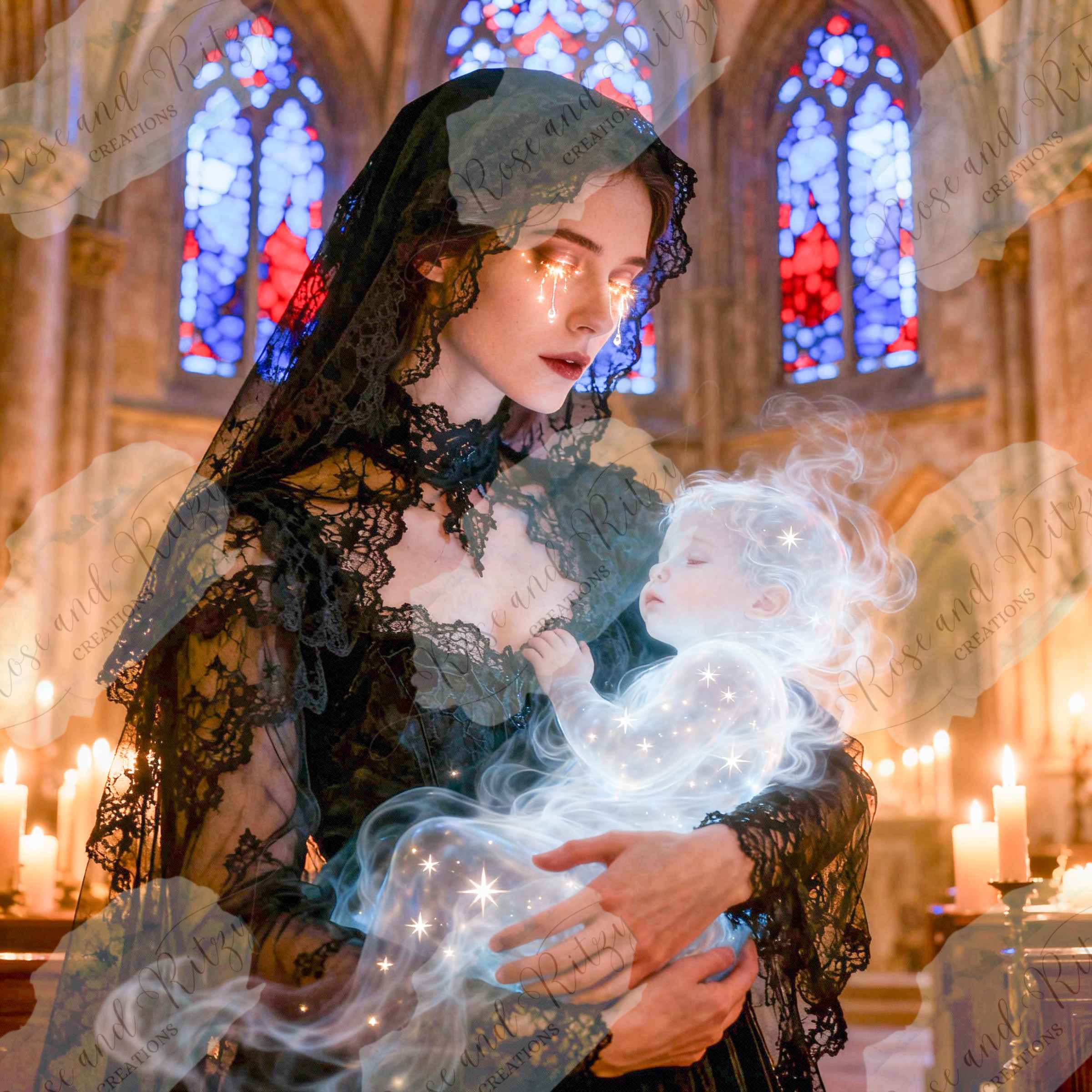 Beyond the Veil Mother by E. Lennie