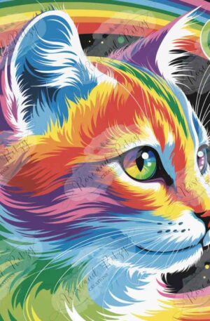 Color Cat by Anna Jense