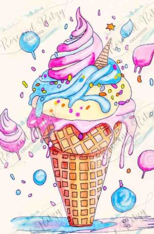 Ice Cream Fun by Rose Proffitt