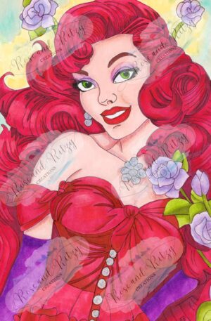 Jessica Rabbit by Rose Proffitt