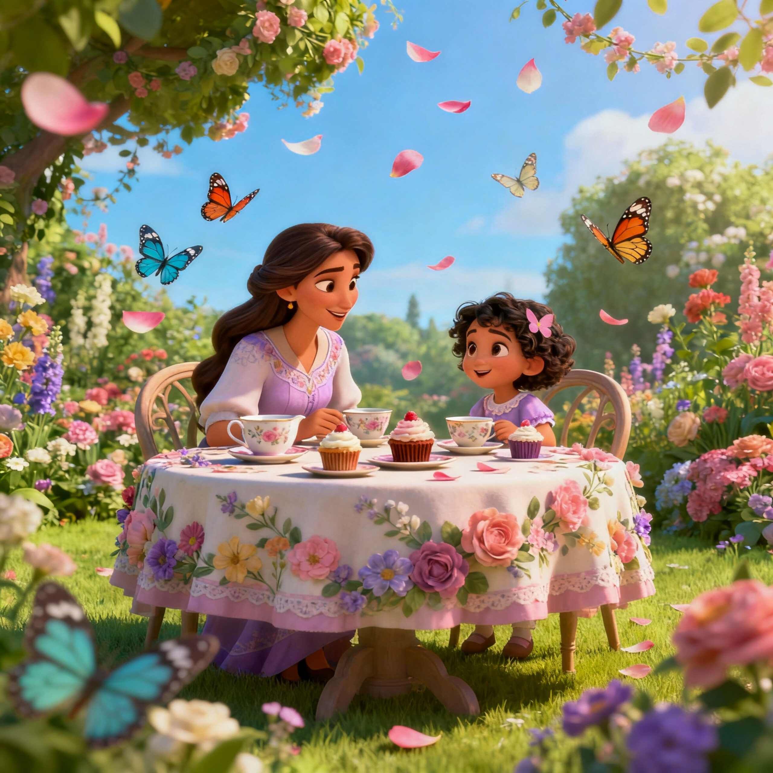 Morning Tea with Mum by E. Lennie
