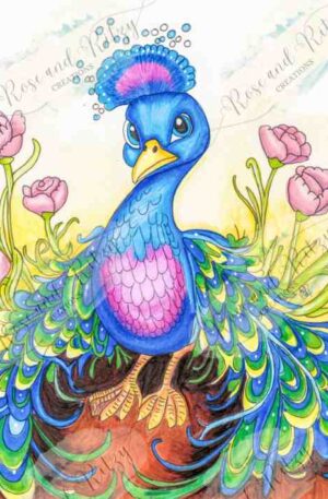 Mr Peacock by Rose Proffitt