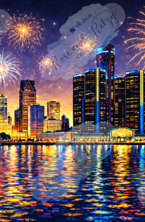 Detroit Celebration of Freedom by Anna Jensen