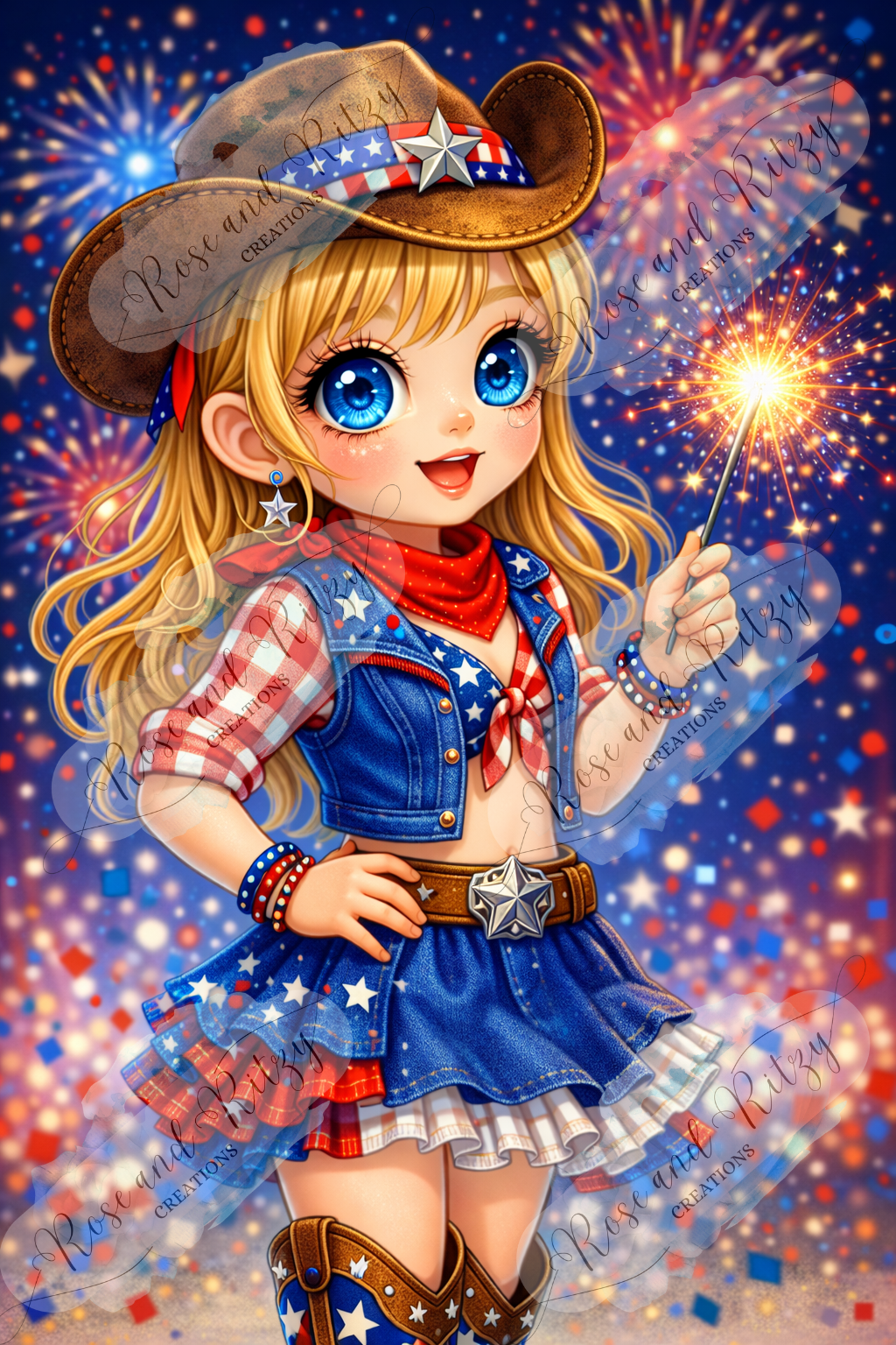 Independent Cowgirl by Anna Jensen