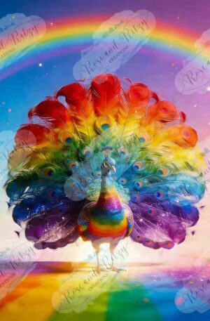 Rainbow Fan by E. Lennie