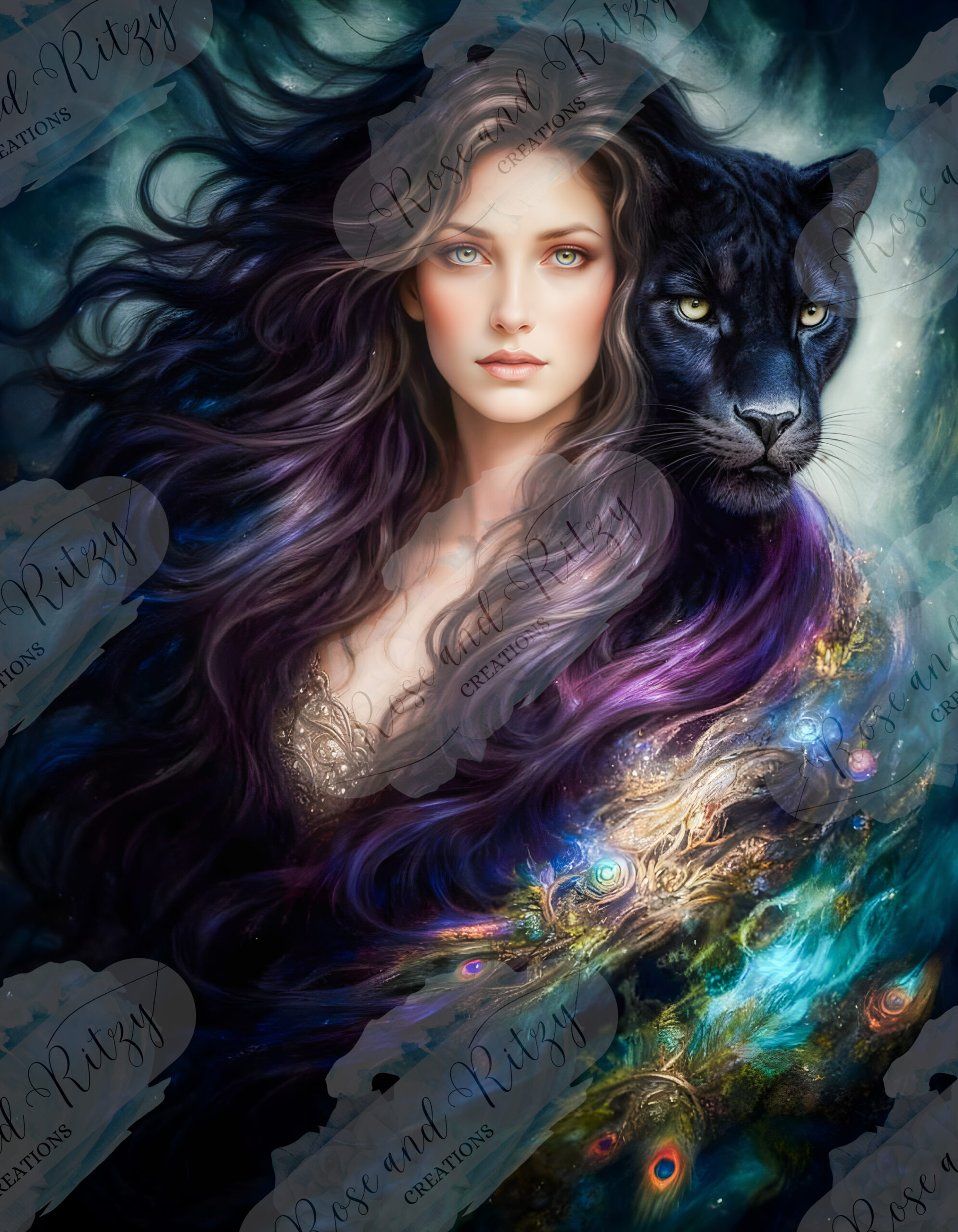 She Cries the Quiet Power by Willow's Ink