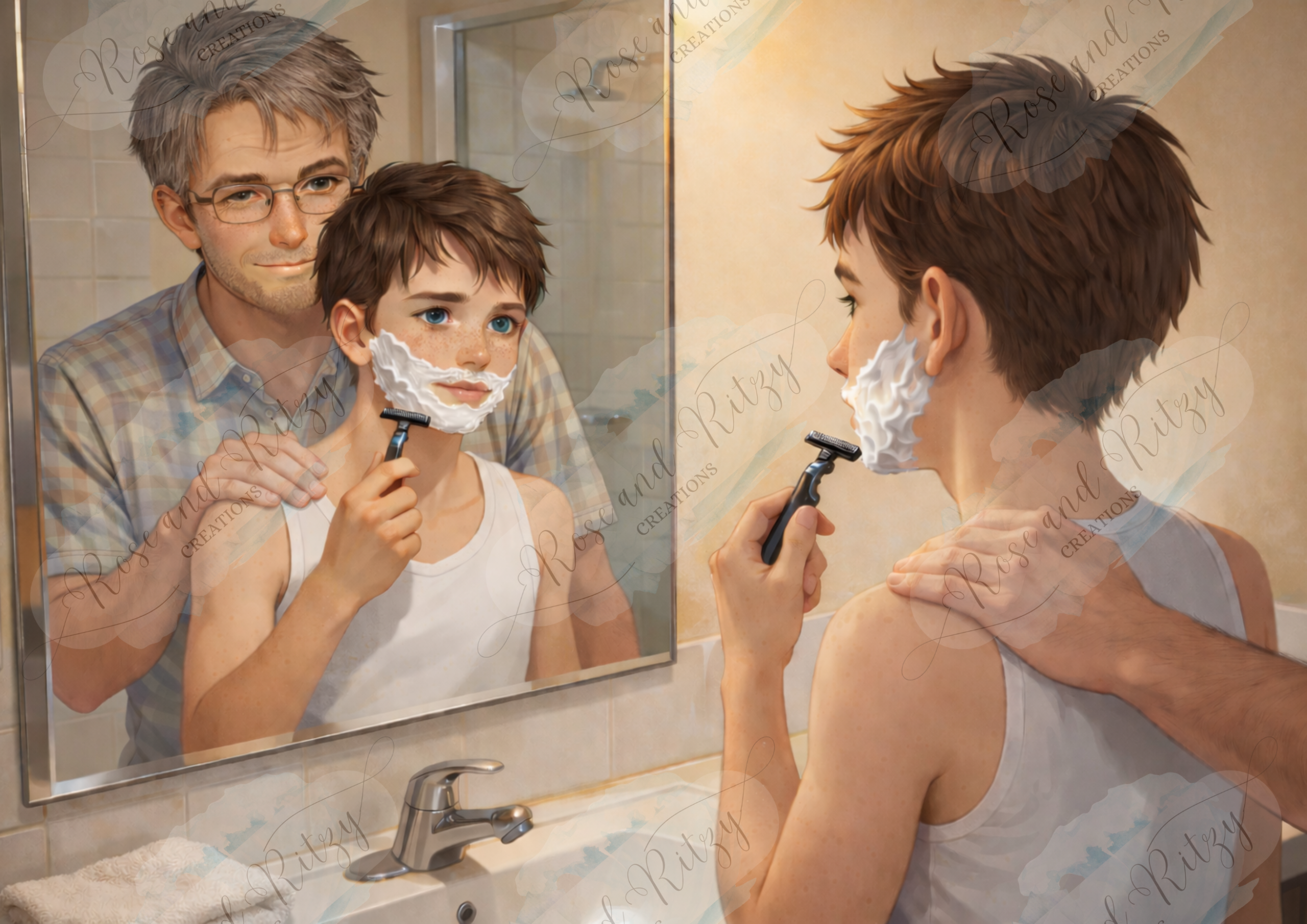The First Shave by Anna Jensen