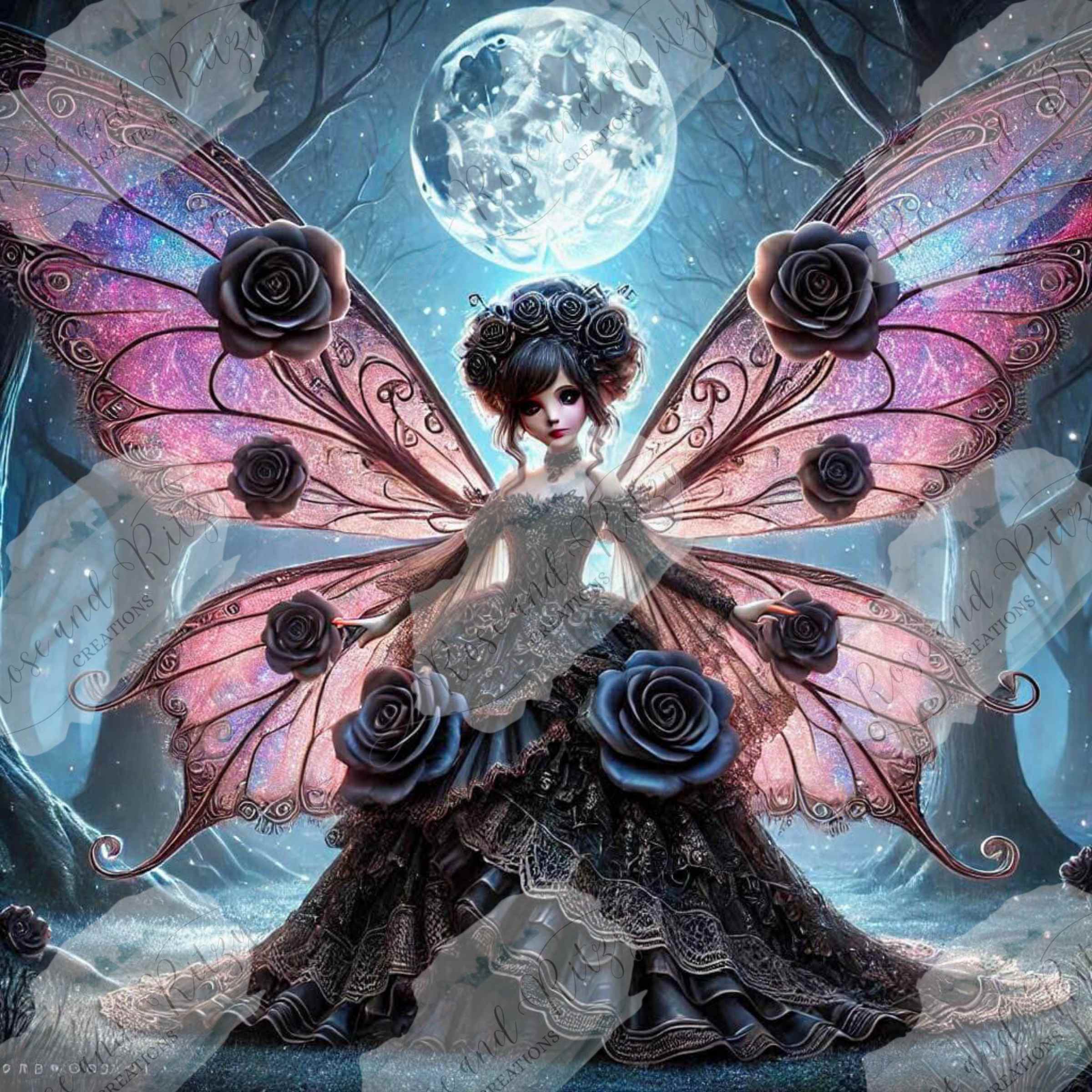 The Black Rose Fairy by E. Lennie